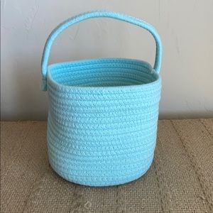 Cloth Woven Basket with Handle Easter!